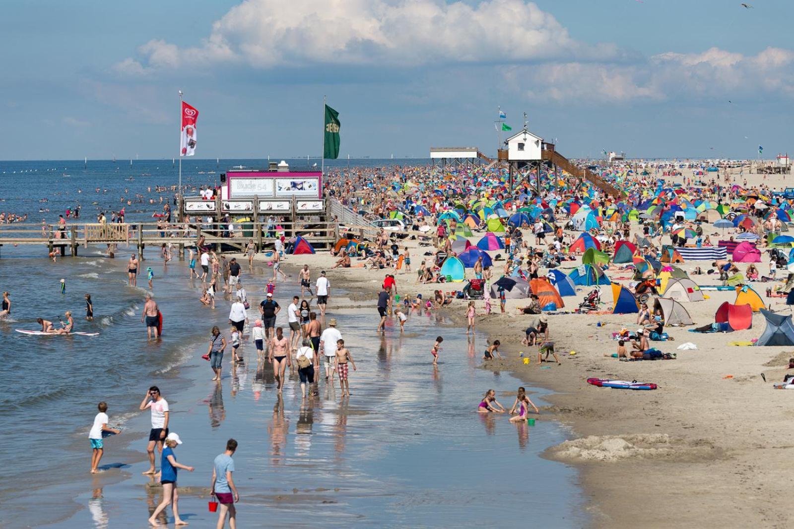Annanordsee Sankt Peter-Ording Esterno foto
